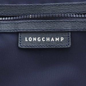 Longchamp ルプリアージュ ネオ ショルダーバッグ ナイロン レザー 紺 ネイビー L1676 578