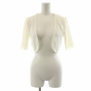 ボレロ カーディガン 36 白 ホワイト 6822830 /AN31