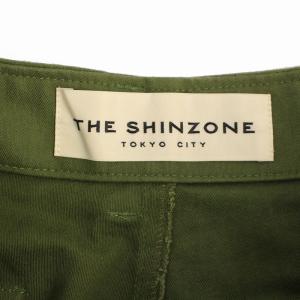 Shinzone BAKER PANTS ベイカーパンツ ジップフライ 38 カーキ 15AMSPA18