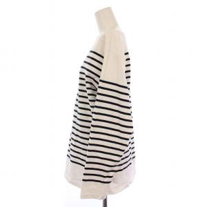 Deuxieme Classe 21AW Coco Stripe T No4 Tシャツ カットソー 長袖 ボートネック ボーダー柄 F
