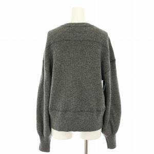 Shinzone ケープリンニット CAPELIN KNIT セーター 長袖 FO グレー 22AMSNI10