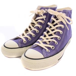 CONVERSE ALL STAR NOKORIZOME HI スニーカー シューズ ハイカット キャンバス 25cm パープル 1SC811
