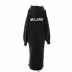 AMERICANA マイカ＆ディール MICA＆DEAL マイカーナ MICANA スウェットワンピース ロング 長袖 フード