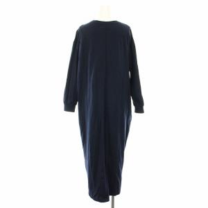 AMERICANA マイカ＆ディール MICA＆DEAL マイカーナ MICANA ワンピース ロング 長袖 FREE 紺