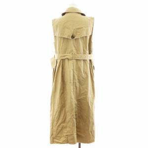 Ameri VINTAGE 19SS CUT OFF TRENCH VEST ベスト ジレ ベルト付き ベージュ 0191720750