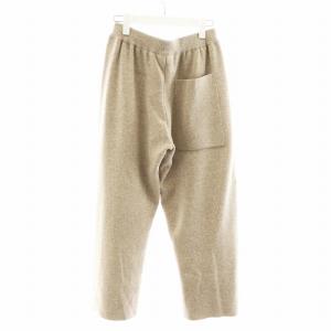 ATON 23AW WOOL CASHMERE SILK ストレート イージーパンツ STRAIGHT EASY PANTS ニット