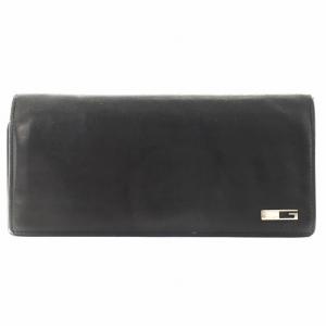 123660 2149 長財布 二つ折り レザー ブラック（2022/04/22買取