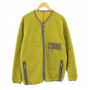 WOOL FLEECE CARDIGAN ウールフリースカーディガン 長袖 XL グリーン 574-2281349