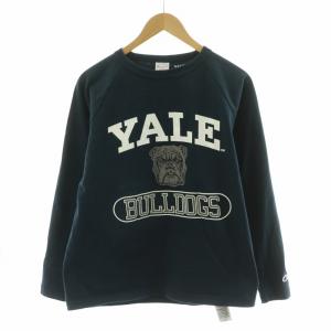 YALE UNIVERSITY T1011 Tシャツ M ネイビー C5-Q401
