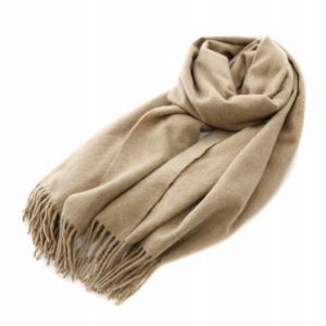 ストール カシミヤ ブラウン