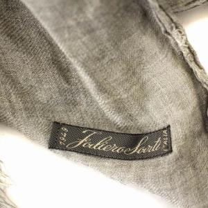 Faliero Sarti ストール カシミヤ混 大判 ショール グレー
