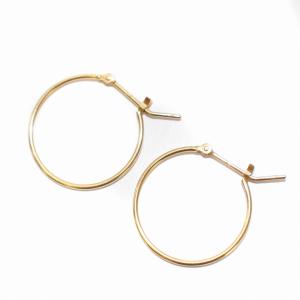フープピアス 両耳用 K10 YG イエローゴールド /BB