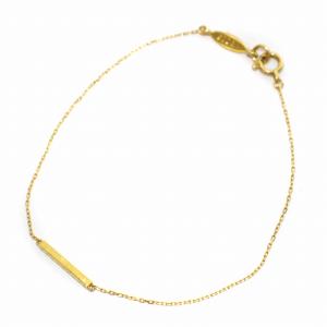 ピンキーリング 指輪 K18 ダイヤモンド 0.02ct イエローゴールド