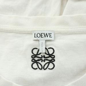 レター エンブロイダリー Tシャツ 半袖 クルーネック ロゴ 刺繍 XL 白  