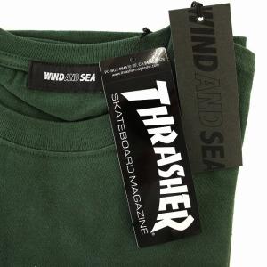 WIND AND SEA THRASHER magazine WDS-THRA-03 SPADE S/S Tee スラッシャー コラボ