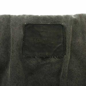 ISAMU KATAYAMA BACKLASH イタリアンダブルショルダー製品染め レザージャケット 2 黒