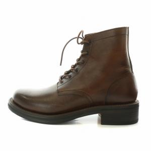 ENEMY ポーランドショルダー レースアップブーツ 25.5cm ブラウン