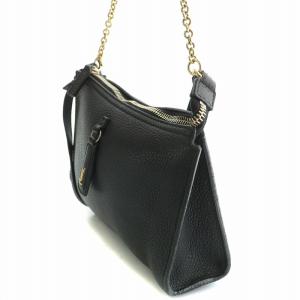 YVES SAINT LAURENT 2WAY ショルダーバッグ チェーン レザー ブラック