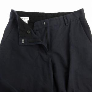 DRIES VAN NOTEN スラックスパンツ 36 ネイビー