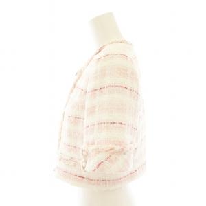 René MALHIA KENT社生地 ツイードジャケット 34 ピンク