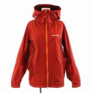 ドロワッドパーカ マウンテンパーカー ロゴ L 赤 レッド 451610403 /AN44