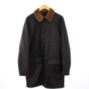 ムートンコート 52 ブラック