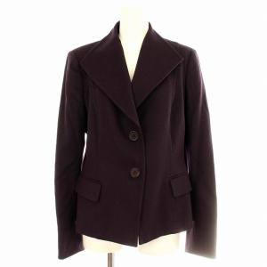 ウール テーラードジャケット 10460203 42 紫 パープル /G