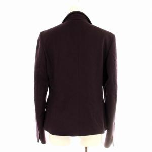 Max Mara ウール テーラードジャケット 10460203 42 紫 パープル /G