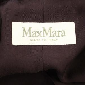 Max Mara ウール テーラードジャケット 10460203 42 紫 パープル /G