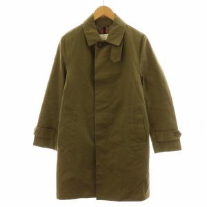 ステンカラーコート ロング丈 アウター 36 カーキ H1C13-112-74 /AN25