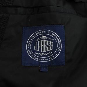 J.PRESS CLASSIC GOLF CLUB テーラードジャケット シングル ウール LL 黒 ブラック 021-5-CJK-OV
