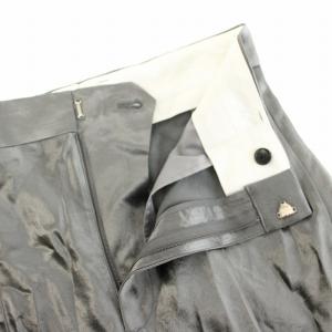 AP STUDIO セントオブ SCENTOF 23SS アセテート Acetate サテンパンツ スラックス 36 グレー