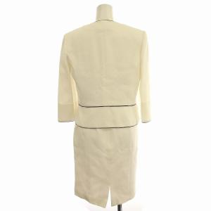 Harrods スーツ セットアップ 10910019 ワンピース ジップアップ ジャケット 2 白 ホワイト