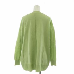 Spick&Span ICECOTTON BIG Vカーディガン ニット 長袖 F ライトグリーン 21080200425020
