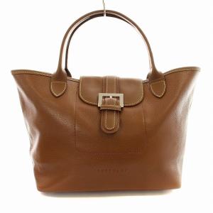 トートバッグ レザー ハンドバッグ 茶 ブラウン