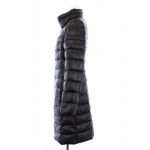 HERNO ELISA ダウンコート 40 ネイビー PI0650DIC