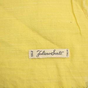 Faliero Sarti ストール マフラー イタリア製 イエロー