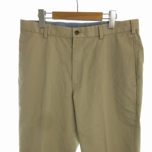 Brooks Brothers パンツ スラックス センタープレス W34L32 ベージュ