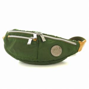 ウエストバッグ ボディバッグ ウエストポーチ カーキ