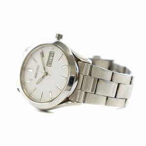 SEIKO スピリット 腕時計 クォーツ アナログ 3針 デイデイト シルバー色 7N43-9080 /AN18 D