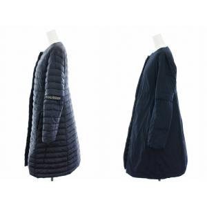 S Max Mara CUBE リバーシブルダウンコート ネイビー