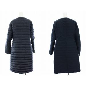 S Max Mara CUBE リバーシブルダウンコート ネイビー