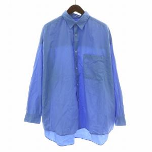 23SS Broad LS Oversized Regular Collar Shirt ブロードロングスリーブオーバーサイズレギュラーカラーシャツ