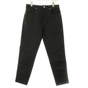 19SS PPCBKS0010 デニムパンツ ジーンズ スリム テーパード ジップフライ 31 黒 ブラック