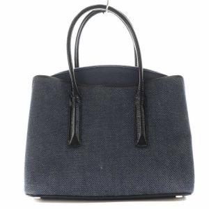 kate spade new york マルゴー デニム ミディアム サッチェル ハンドバッグ 紺 ネイビー /AN8