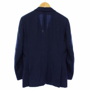 【美品】Paul Stuart　ダブル ジャケット 紺 メタルボタン 背抜き 美品】Paul Stuartダブル ジャケット 紺 メタルボタン 背抜き