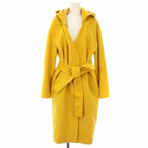 2WAYフードノーカラーコート アウター F マスタード GGZ1082508A0007 /TK