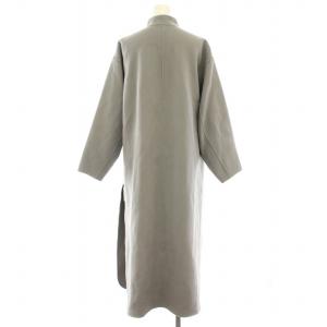 Drawer ウールカシミヤスタンドカラーケヌキコート 36 グレー 6525-299-0738