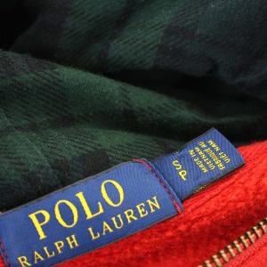 POLO RALPH LAUREN パーカー スウェット ビッグポニー ジップアップパーカー 裏起毛 0200015249 赤 レッド S