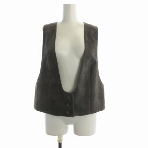 ベルベッティンベスト ジレ F グレー 092-3250009 /RO